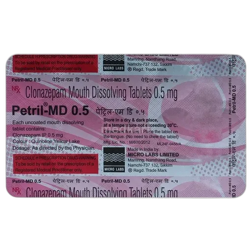 petril md 0.5mg tablet 15's